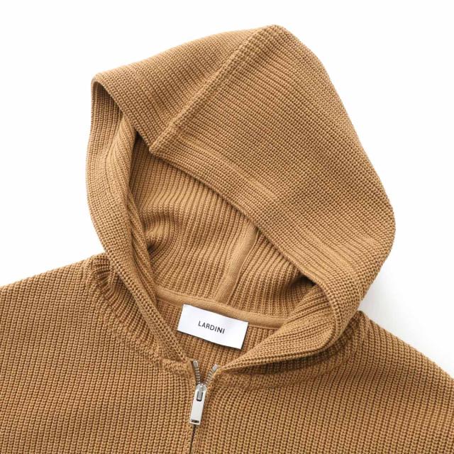 ラルディーニ LARDINI ジップアップ カーディガン ニット パーカ メンズ PALMML424_4