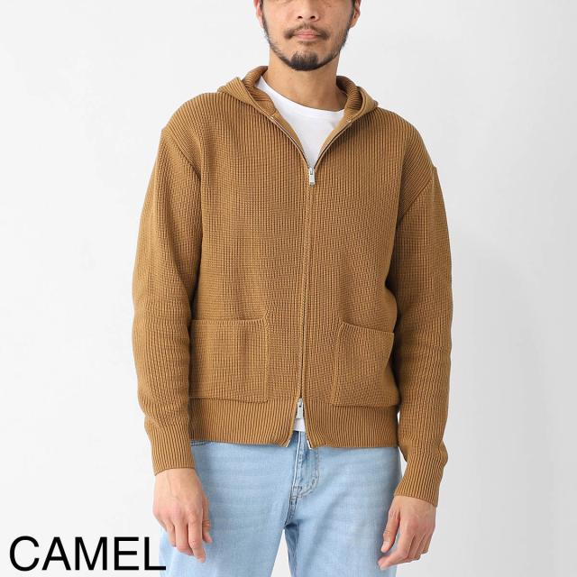 ラルディーニ LARDINI ジップアップ カーディガン ニット パーカ メンズ PALMML424_8