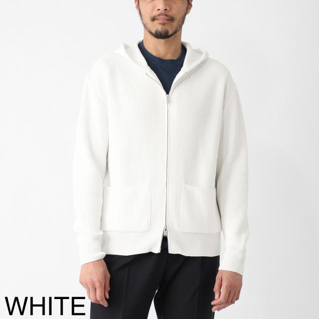 ラルディーニ LARDINI ジップアップ カーディガン ニット パーカ メンズ PALMML424_9