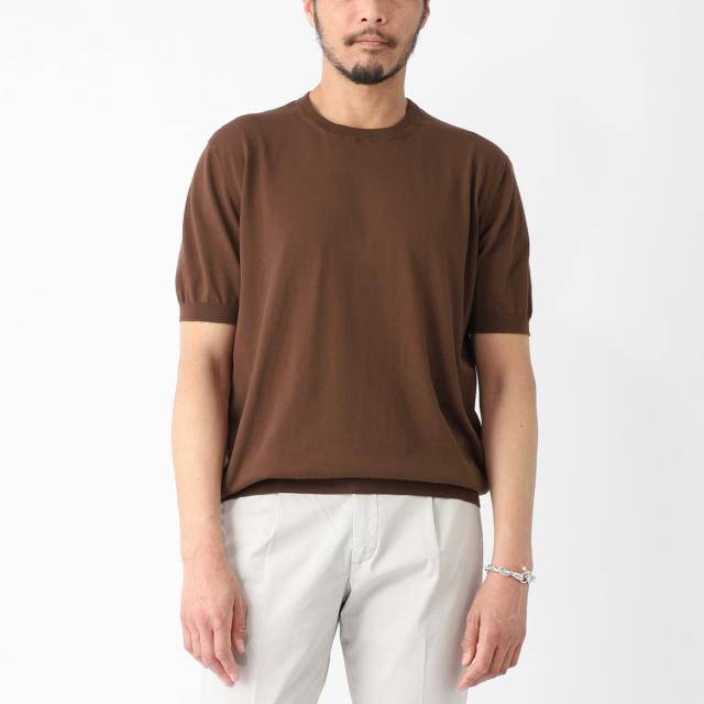 クルチアーニ Cruciani クルーネック 半袖ニット メンズ GIROCOLLO M/C_1