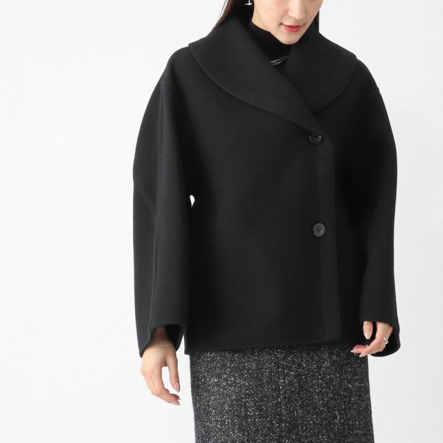 ザ ロウ THE ROW ショートコート コクーンコート TEMUR COAT バージンウール オーバーサイズコクーンコート オペラカラー