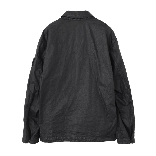 ストーンアイランド STONE ISLAND 長袖レギュラーカラーシャツ オーバーシャツ メンズ 1200003 ORGANIC-LOOK NYLON PANAMA-TC_1