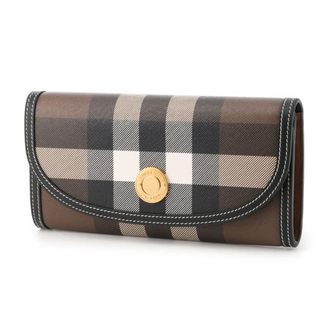 バーバリー BURBERRY 長財布 小銭入れ付き コンチネンタルウォレット レディース