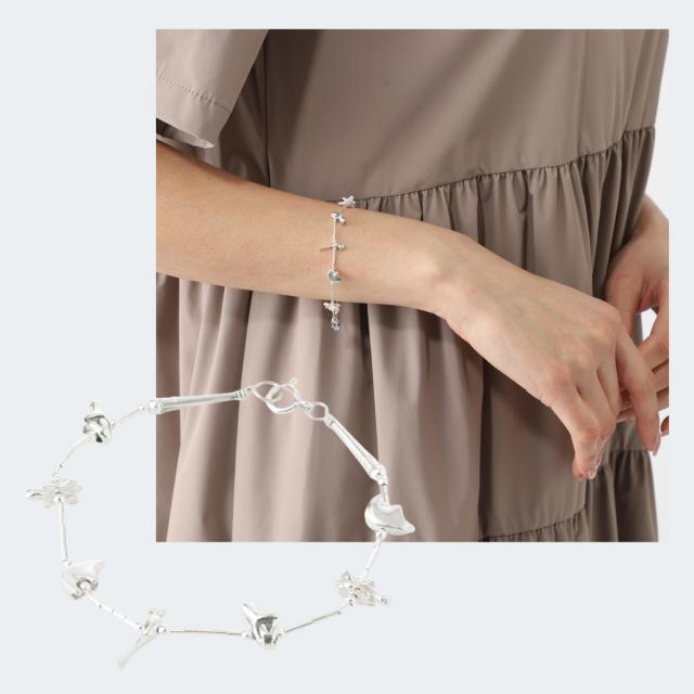 ハルポ(アルポ) HARPO ブレスレット レディース Fetish bangle フェティッシュ アニマル ビーズ アクセサリー シルバー