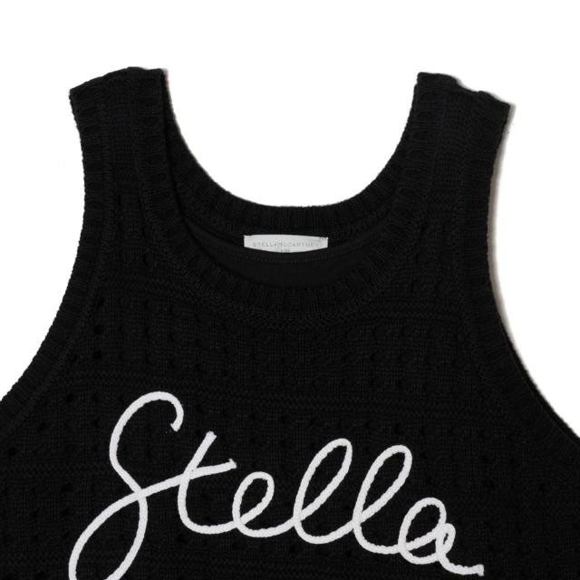 ステラマッカートニー STELLA McCARTNEY ノースリーブワンピース ニットワンピース KIDS キッズ ガールズ レディース_4