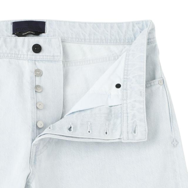 ストーンアイランド STONE ISLAND ボタンフライジーンズ J100005 INDIGO DENIM-ULTRA BLEACHED STONE ISLAND DENIM RESEARCH_2