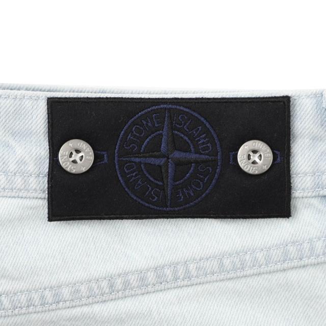 ストーンアイランド STONE ISLAND ボタンフライジーンズ J100005 INDIGO DENIM-ULTRA BLEACHED STONE ISLAND DENIM RESEARCH_6