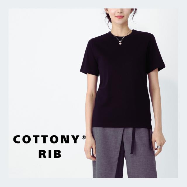『ネコポス対応(1点まで)』リフィル LIFiLL クルーネックTシャツ レディース COTTONY SOFT STRETCH TEE ソフトストレッチTシャツ コットニー 【国内正規品】