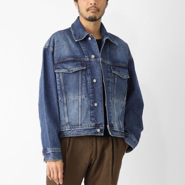 スタジオ ニコルソン STUDIO NICHOLSON デニムジャケット メンズ STEIN ITALIAN DENIM JACKET