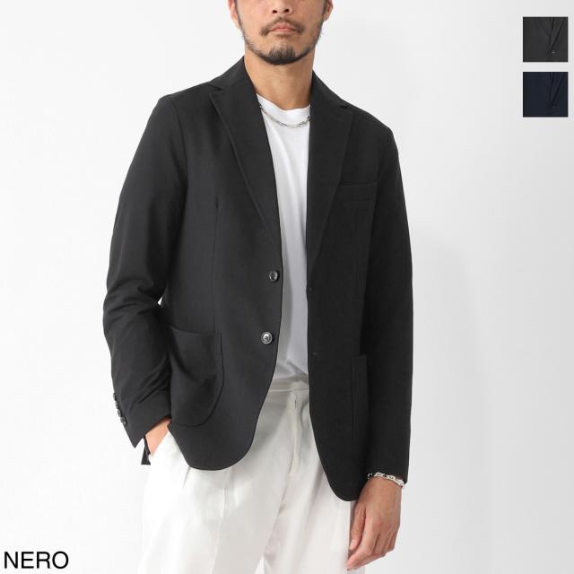 チルコロ CIRCOLO 1901 2つボタン イージージャケット メンズ LIGHT JERSEY STRETCH