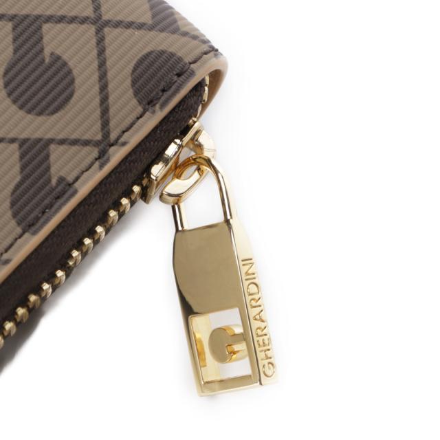 ゲラルディーニ GHERARDINI ラウンドファスナー 長財布 小銭入れ付き レディース ZIP ROUND WALLET MILLERIGHE ミレリーゲ_4