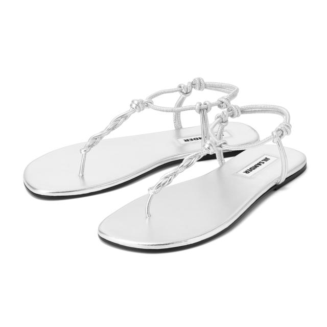 ジルサンダー JIL SANDER サンダル フラットサンダル レディース TANGLE FLAT SANDAL