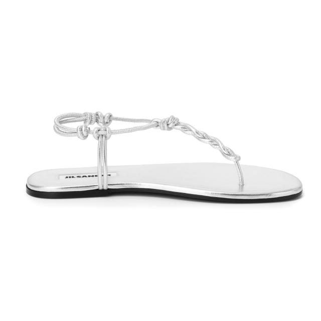 ジルサンダー JIL SANDER サンダル フラットサンダル レディース TANGLE FLAT SANDAL_3