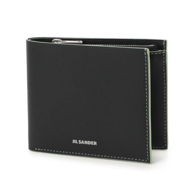 ジルサンダー JIL SANDER 2つ折り財布 小銭入れ付き メンズ ZIP POCKET WALLET
