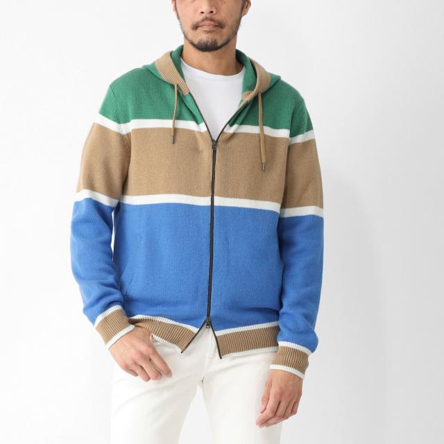 ヘルノ HERNO ジップアップ ニット ニット パーカ メンズ 58,800円
