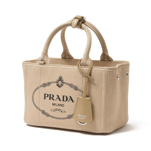 プラダ PRADA ハンドバッグ 3WAY ショルダーバッグ レディース CANAPA MINI カナパ ミニ ジャルディニエール