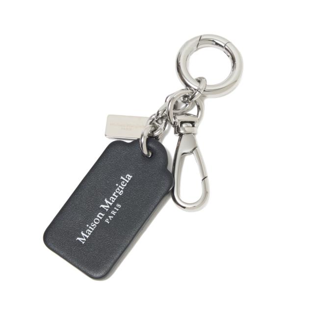 メゾンマルジェラ Maison Margiela キーリング バッグチャームMIX メンズ レディース DOUBLE TAG KEYRING SMALL