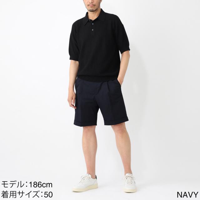 ベルウィッチ BERWICH ショートパンツ バミューダパンツ メンズ BASIC STRECH COTTON TWILL ストレッチコットンツイル_4