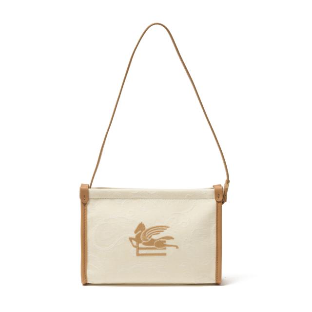 エトロ ETRO ショルダーバッグ KIDS キッズ ガールズ レディース ジャカードキャンバス ショルダーバッグ ポシェット ロゴ刺繍_1