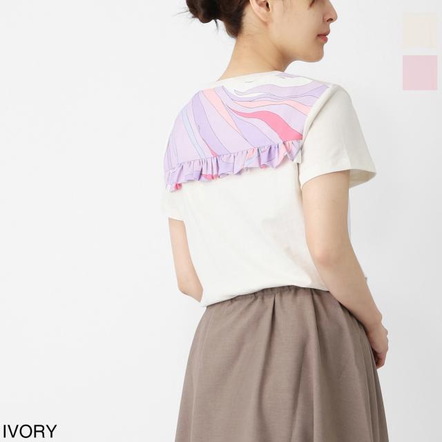 プッチ PUCCI クルーネックTシャツ KIDS キッズ ガールズ レディース ワンポイント ロゴ 13,870円