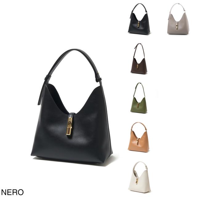 フルラ FURLA ショルダーバッグ ホーボーバッグ レディース GOCCIA M HOBO レザー ホーボーバッグ