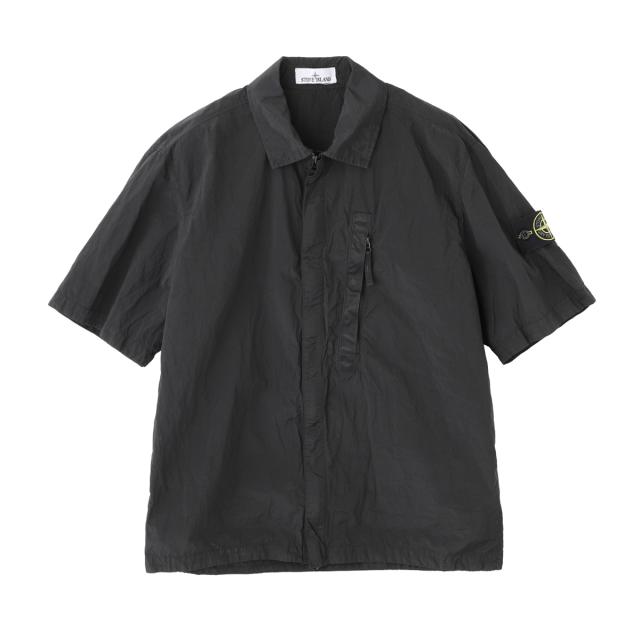 ストーンアイランド STONE ISLAND 半袖シャツ シャツジャケット メンズ 1200028 NYLON METAL IN ECONYL