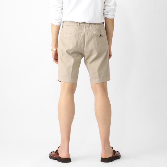 ベルウィッチ BERWICH ショートパンツ メンズ BERTO SHORT COTTON LINEN STRETCH リネンコットンストレッチ_2