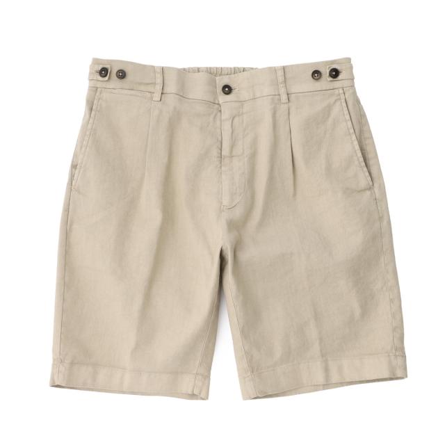 ベルウィッチ BERWICH ショートパンツ メンズ BERTO SHORT COTTON LINEN STRETCH リネンコットンストレッチ_4