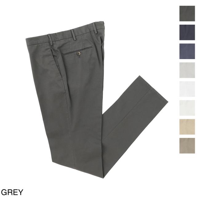 ピーティートリノ PT TORINO ノープリーツ スラックス メンズ BUSINESS SUPERSLIM FIT STRETCH GABARDINE ストレッチギャバジン