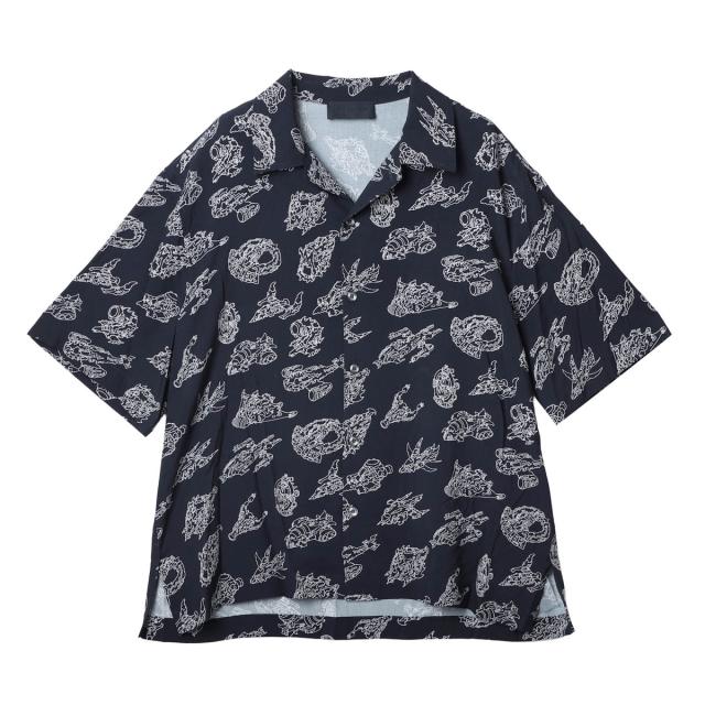 モンクレール MONCLER 半袖シャツ メンズ SPACE MONDUCK Short SLEEVE SHIRT