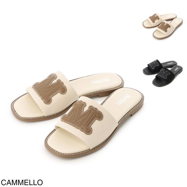 マックスマーラ ビーチウェア MAX MARA BEACHWEAR サンダル レディース CAUCASO フラットサンダル Mロゴ 22,010円