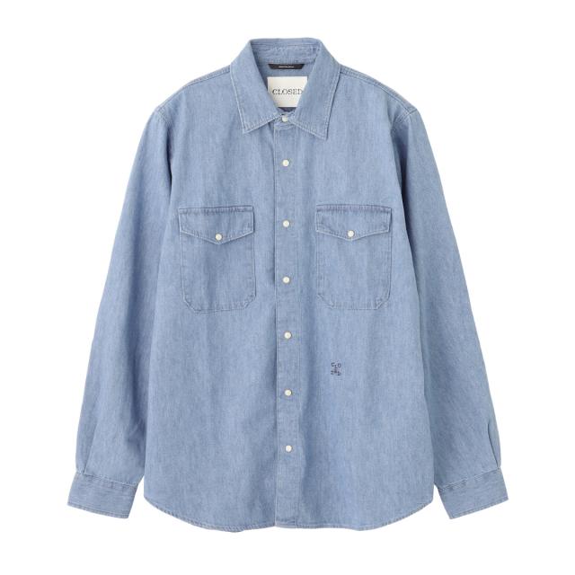 クローズド CLOSED デニムシャツ メンズ Army shirt