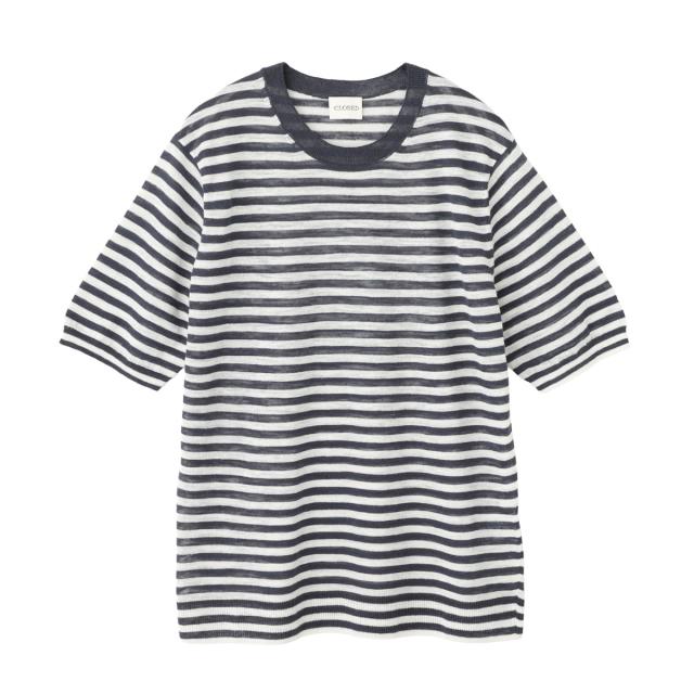クローズド CLOSED クルーネック 半袖ニット ニットTシャツ メンズ 15,960円