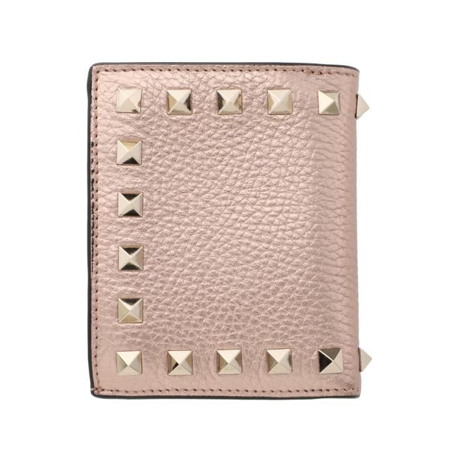 ヴァレンティノガラヴァーニ VALENTINO GARAVANI 2つ折り財布 小銭入れ付き コンパクトウォレット ROCKSTUD ロックスタッズ_2