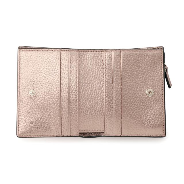 ヴァレンティノガラヴァーニ VALENTINO GARAVANI 2つ折り財布 小銭入れ付き コンパクトウォレット ROCKSTUD ロックスタッズ_3