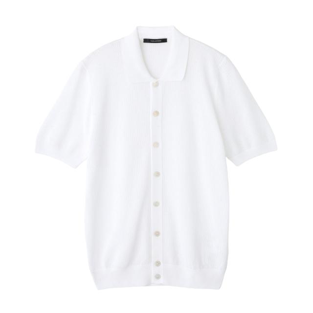 タリアトーレ TAGLIATORE 半袖ニットシャツ メンズ TYRON