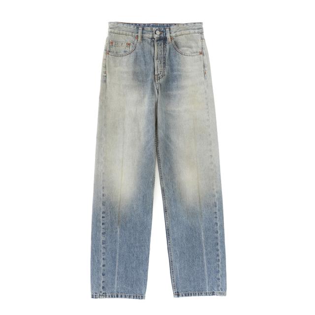 エムエム 6 メゾンマルジェラ MM6 Maison Margiela ボタンフライジーンズ レディース STRAIGHT-LEG JEANS