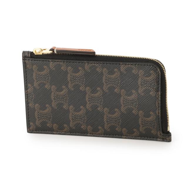 セリーヌ CELINE カードケース フラグメントケース レディース LONG ZIPPED CARD HOLDER TRIOMPHE CANVAS トリオンフキャンバス 35,035円