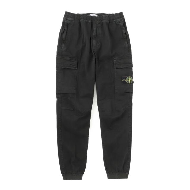 ストーンアイランド STONE ISLAND イージーパンツ ジョガーパンツ 3100033 STRETCH ORGANIC BROKEN TWILL COTTON 'OLD' EFFECT