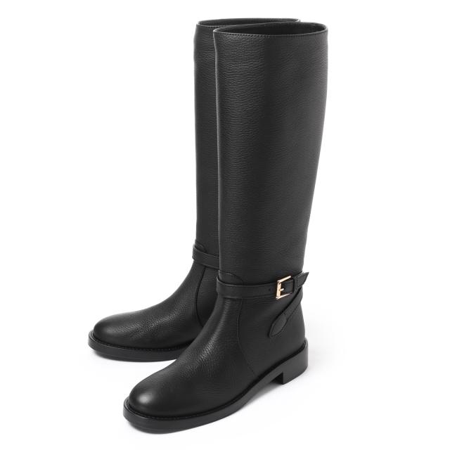 ジャンヴィト ロッシ GIANVITO ROSSI ブーツ ロングブーツ レディース VARENNE ローヒール カーフレザー