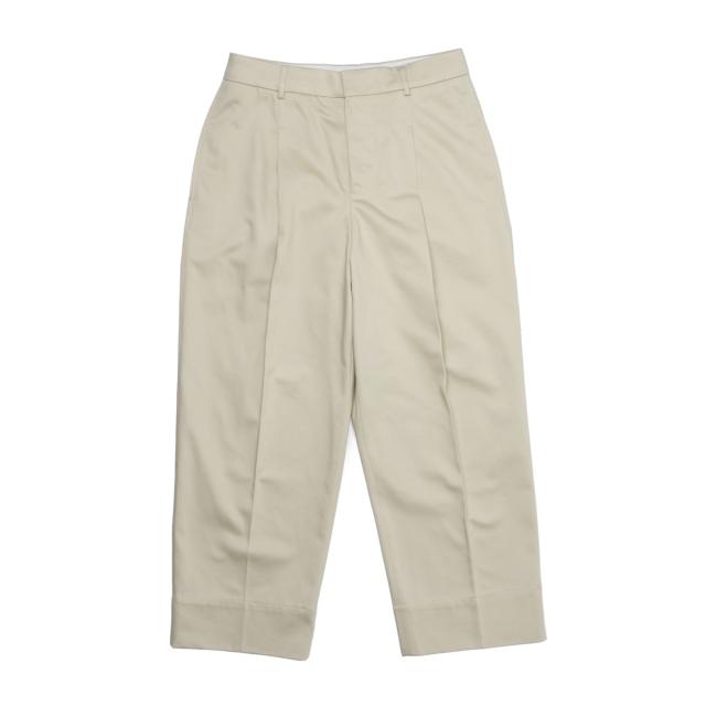 はち あす着] アミ AMI コットンパンツ ワイドパンツ レディース WIDE