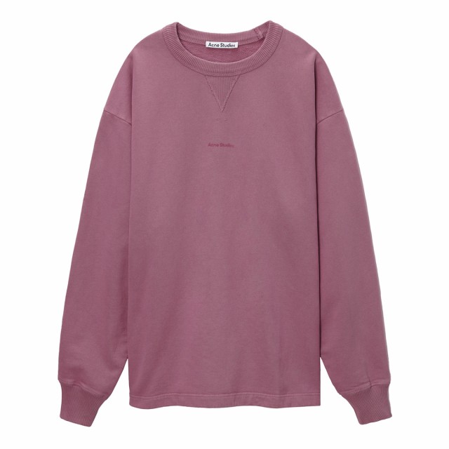 [あす着] アクネ ACNE STUDIOS スウェット 長袖クルーネック メンズ LOGO CREWNECK SWEATER