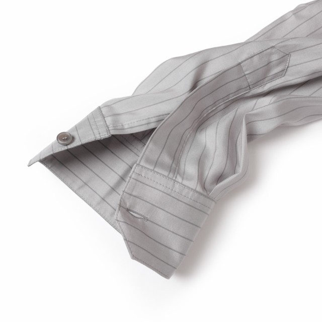 [あす着] セリーヌ CELINE 長袖レギュラーカラーシャツ 総柄シャツ メンズ LOOSE SHIRT IN STRIPED SILKの通販は