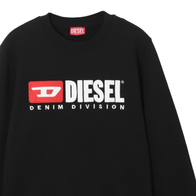 【新品未使用】DIESELジュニア クロップドスウェット刺繍ロゴ DIESEL KIDS トレーナー DIESEL（ディーゼル）Kids ＆ Junior