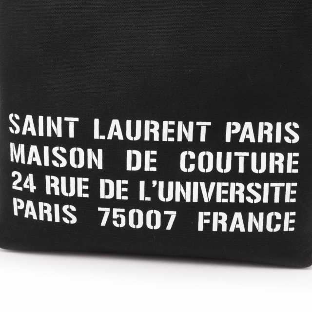 [あす着] サンローラン SAINT LAURENT 折りたたみ式 トートバッグ メンズ UNIVERSITE NS FOLDABLE TOTE BAG