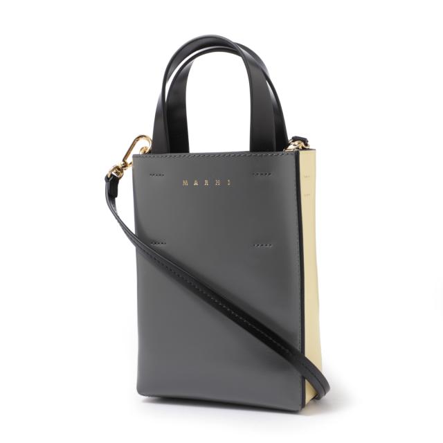 [あす着] マルニ MARNI トートバッグ 2WAY ショルダーバッグ レディース MUSEO BAG NANOの通販は 53,801円