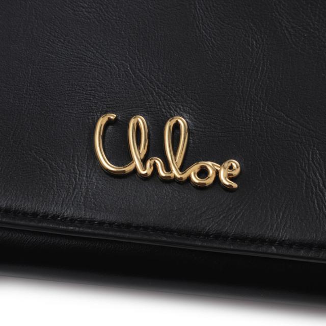 あす着] クロエ Chloe 長財布 小銭入れ付き チェーンウォレット