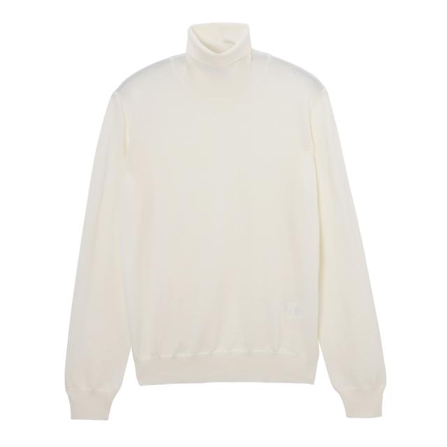 グランサッソ Gran Sasso タートルネックニット ハイネック メンズ