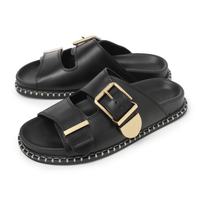 [あす着] クロエ Chloe スライドサンダル レディース REBECCA