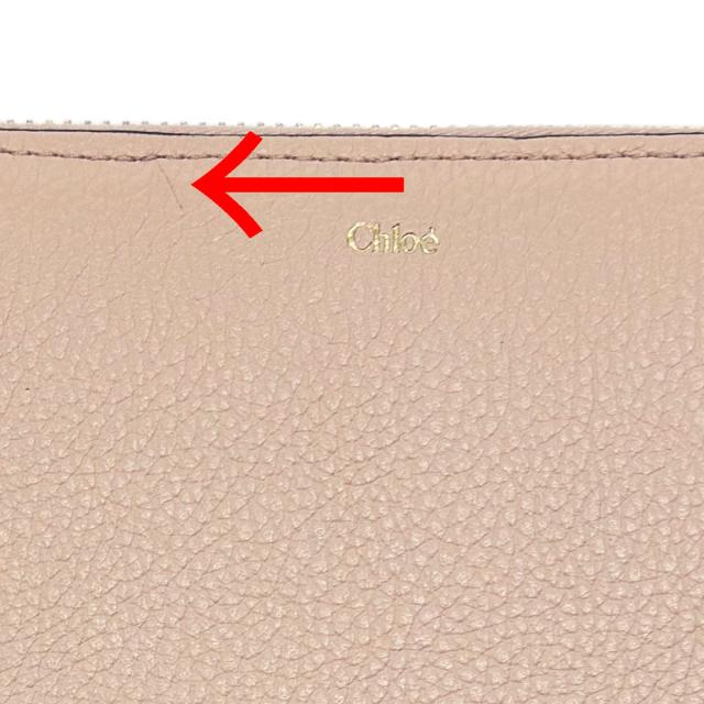 クロエ Chloe ラウンドファスナー 長財布 小銭入れ付き レディース ALPHABET アルファベット_2